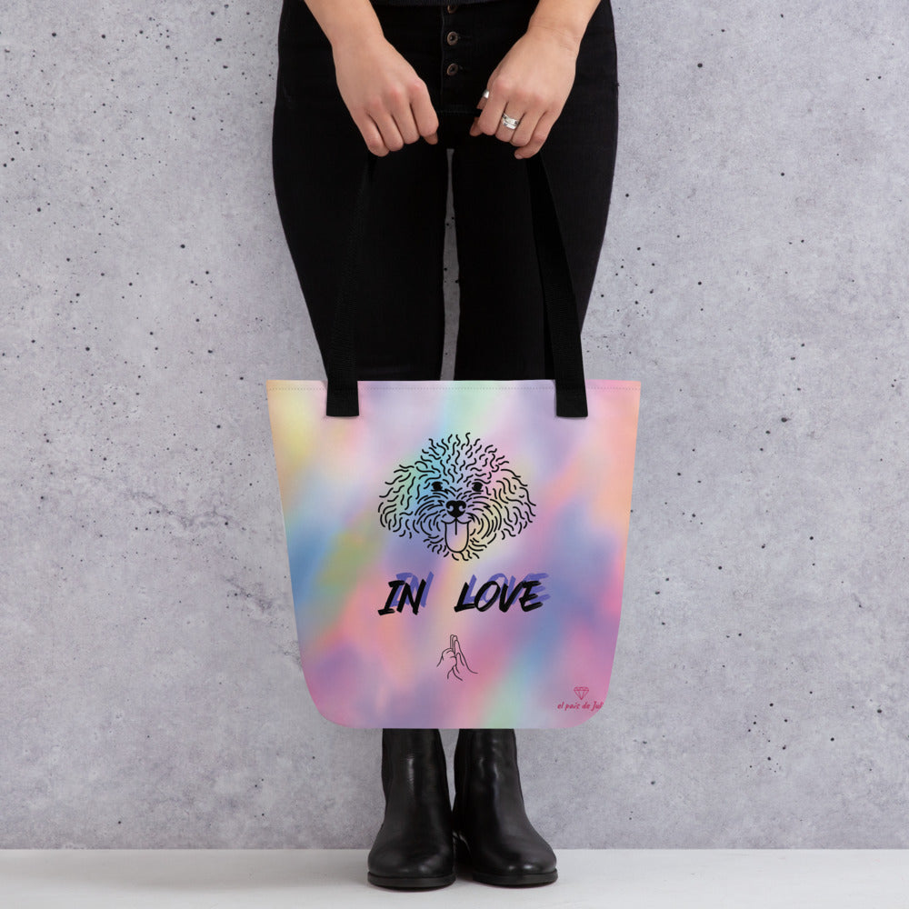 Bolsa de tela IN LOVE