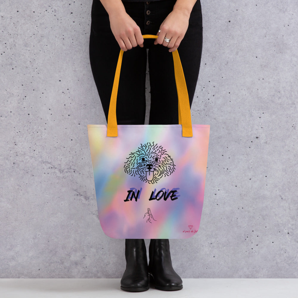 Bolsa de tela IN LOVE