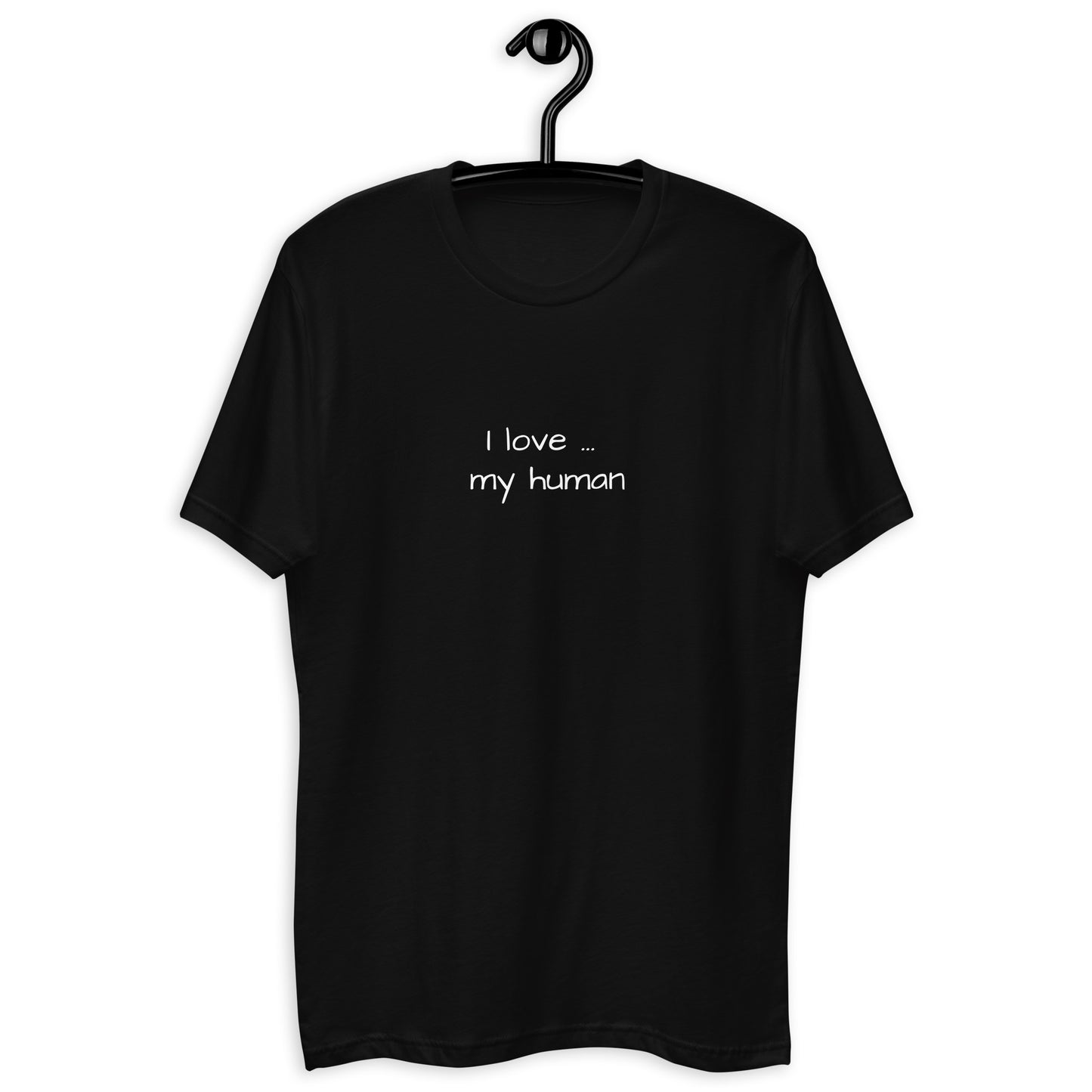 Camiseta de manga corta i love my human