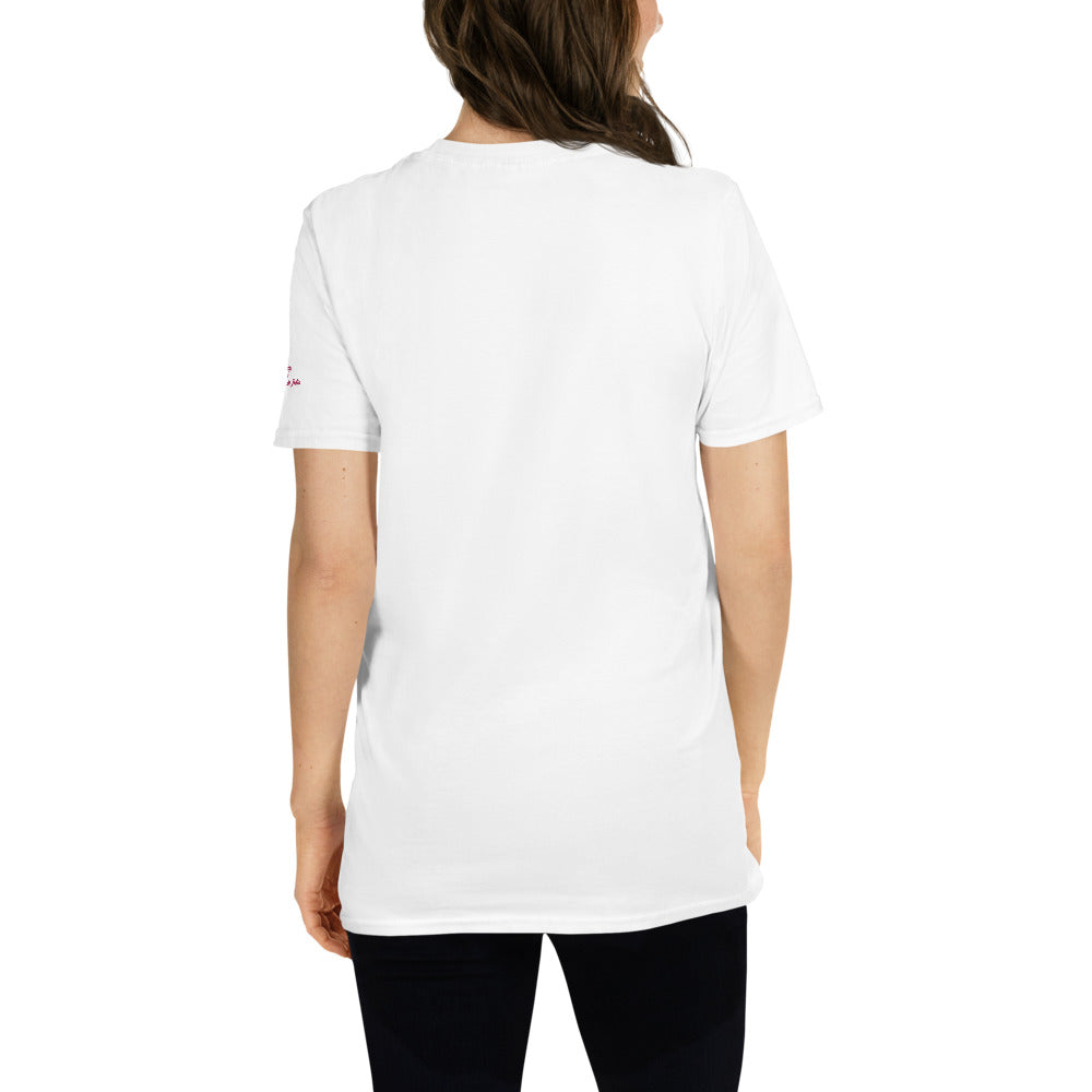 camiseta copo de nieve unisex