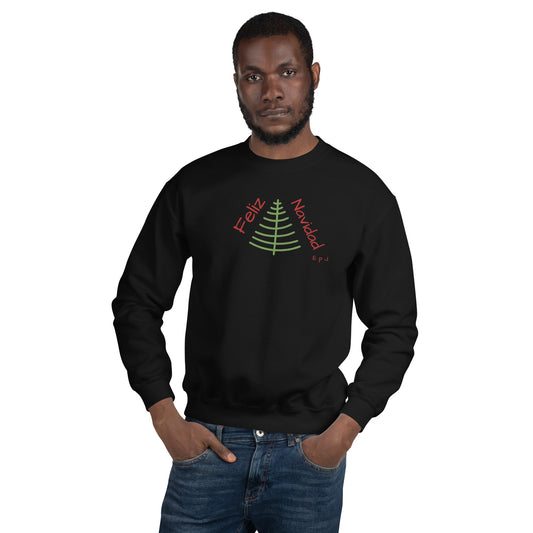 Sudadera unisex feliz navidad