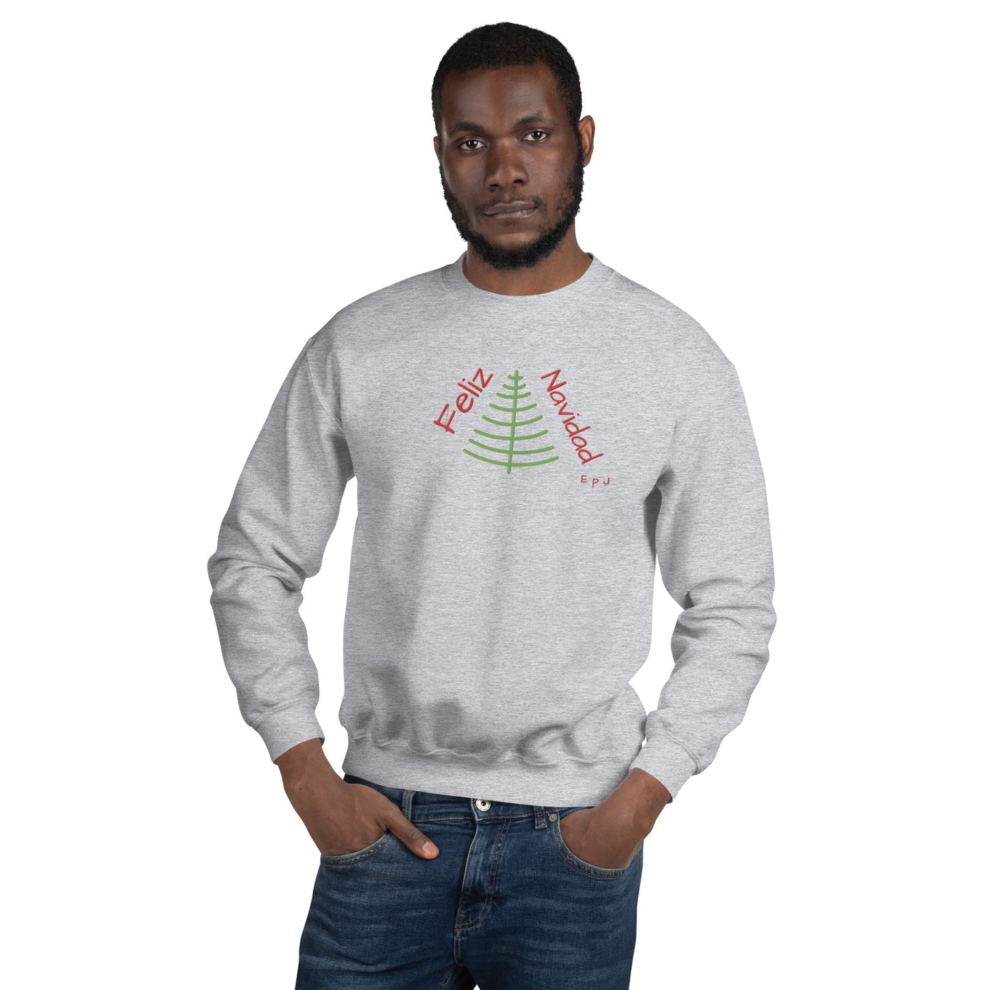 Sudadera unisex feliz navidad