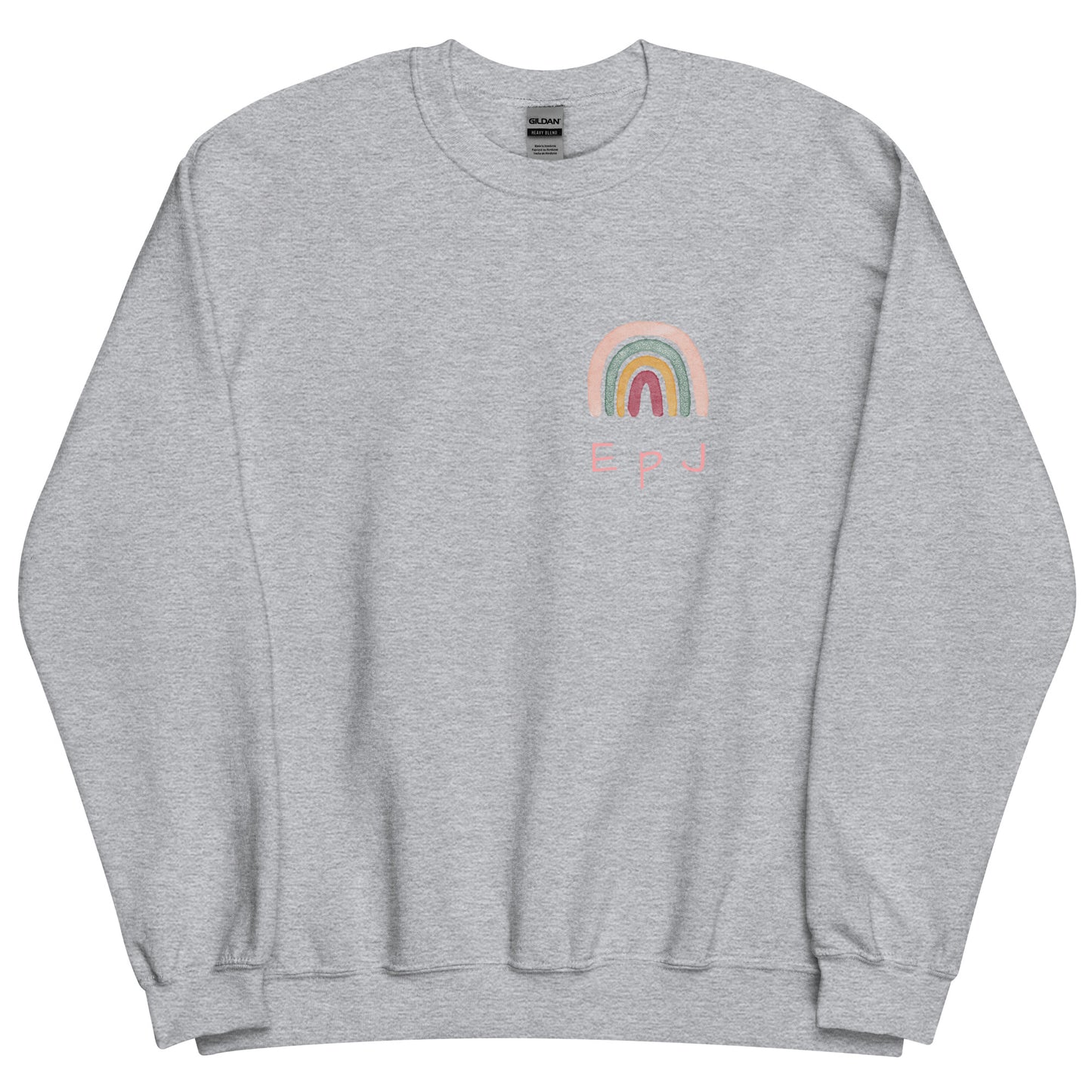 Sudadera unisex pink rainbow