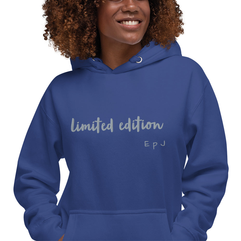 Sudadera con capucha unisex limited edition