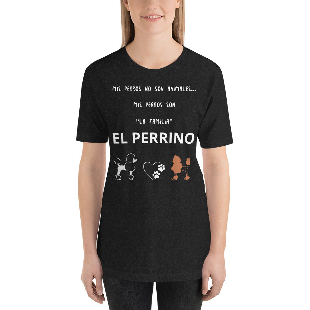 Camiseta de manga corta unisex ELPERRINO