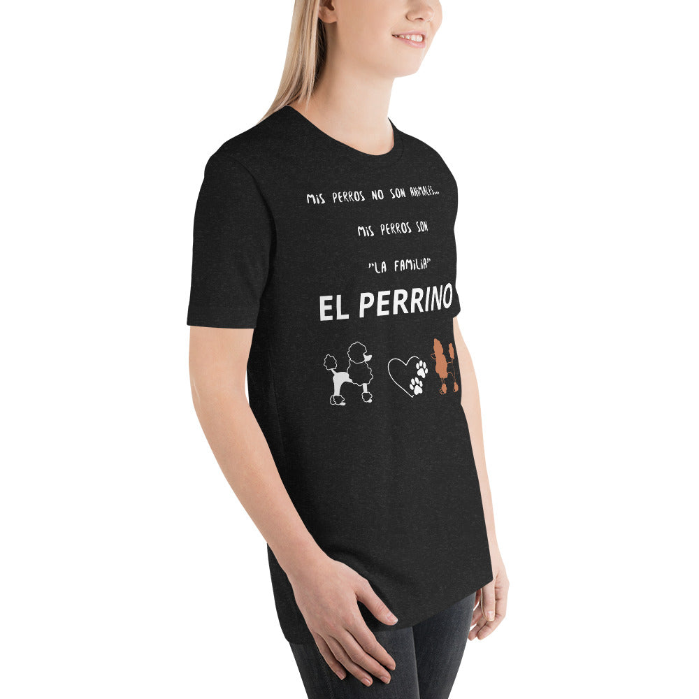 Camiseta de manga corta unisex ELPERRINO