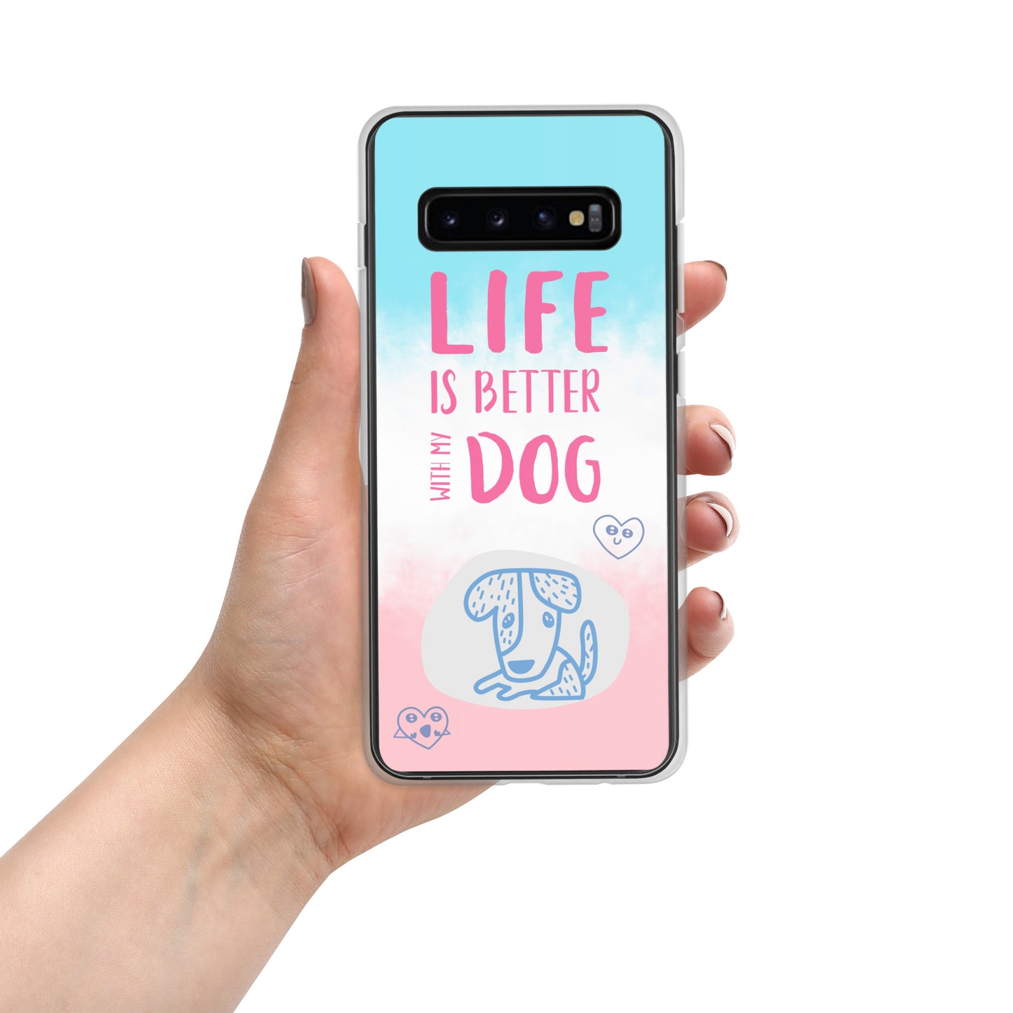 Funda transparente para Samsung® my dog