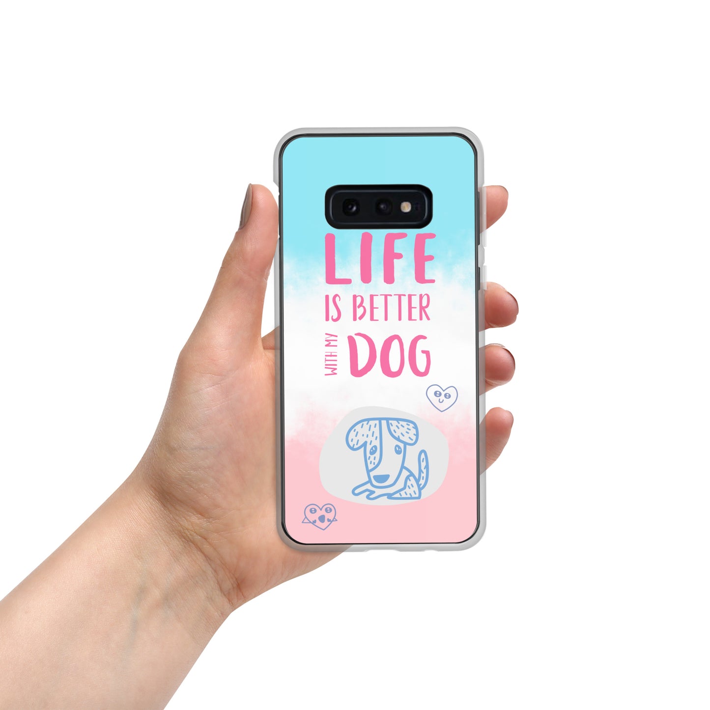 Funda transparente para Samsung® my dog