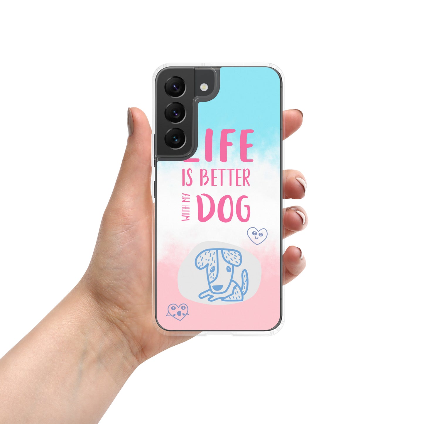 Funda transparente para Samsung® my dog