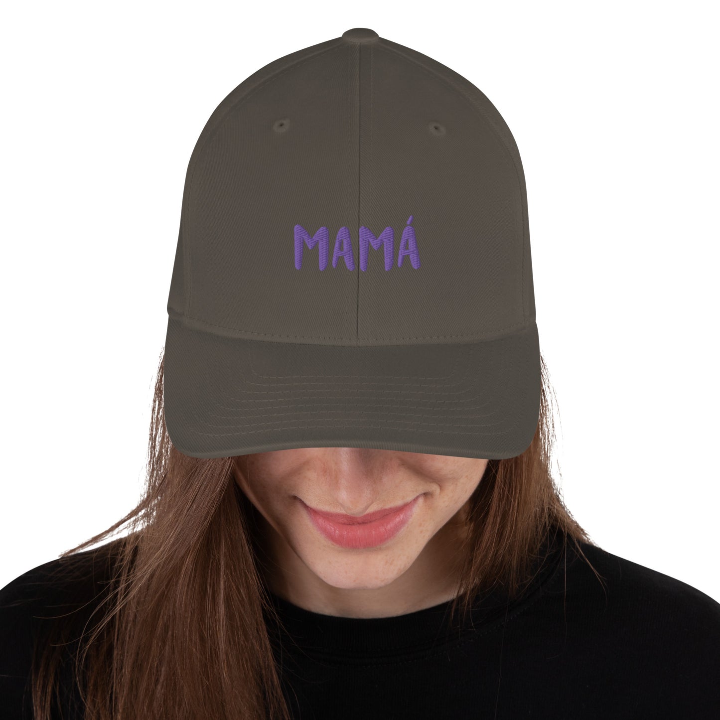 Gorra de sarga estructurada MAMÁ