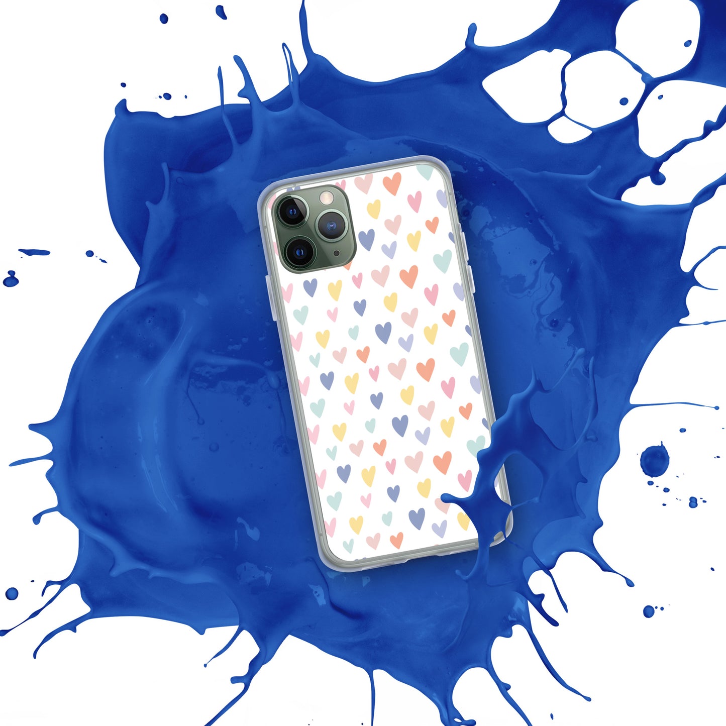 Carcasa para iPhone corazones