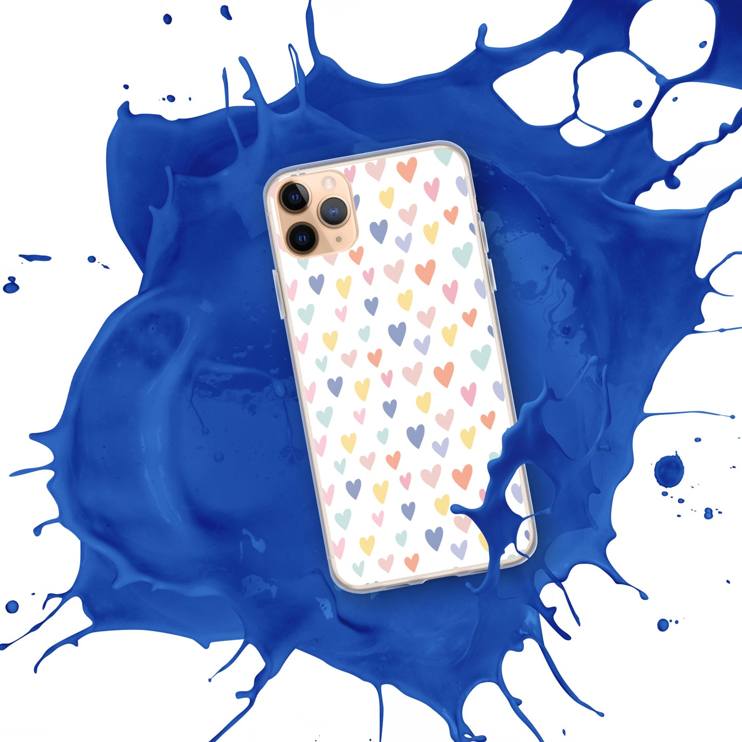 Carcasa para iPhone corazones