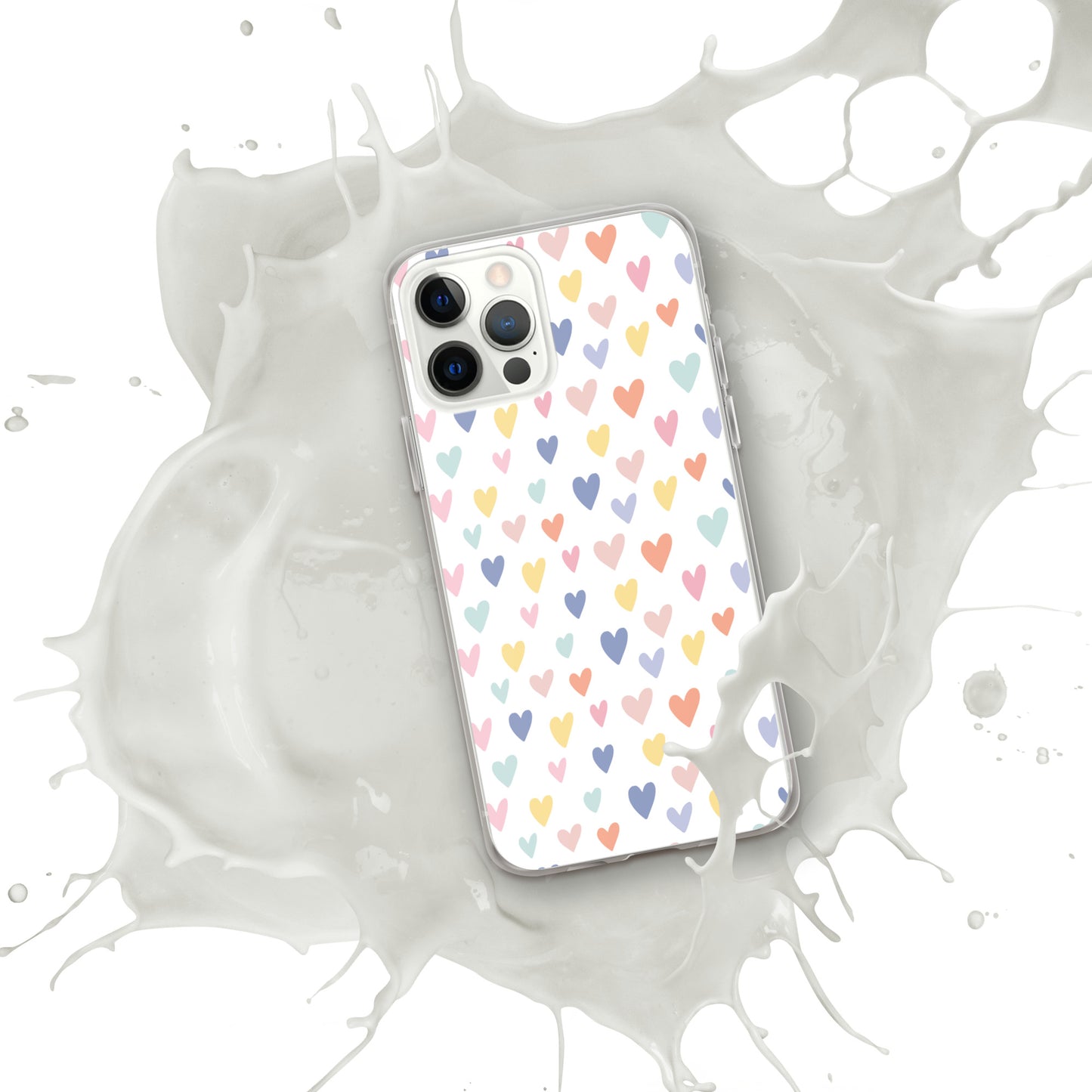 Carcasa para iPhone corazones