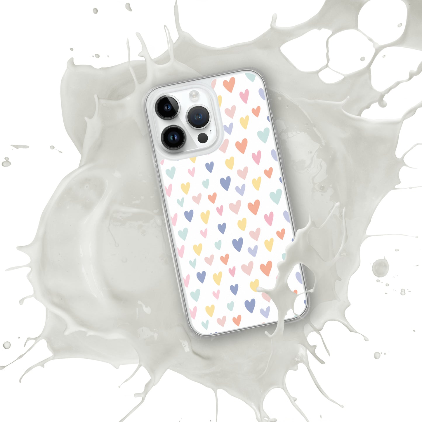 Carcasa para iPhone corazones