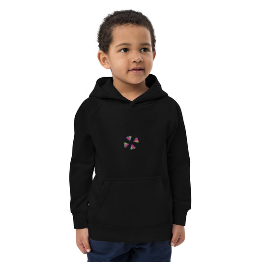 Sudadera con capucha unisex diamantes trébol