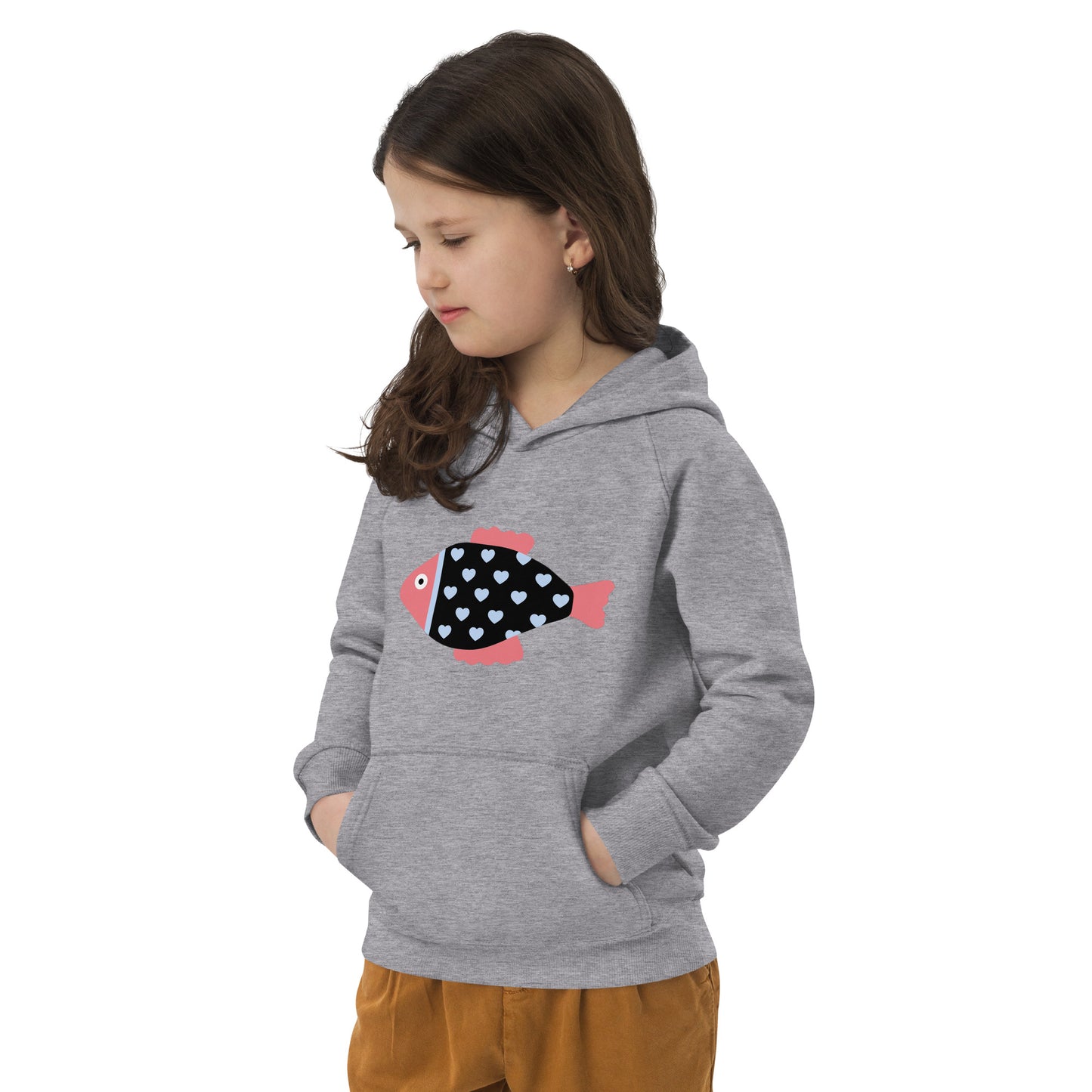 Sudadera con capucha eco unisex Pececito