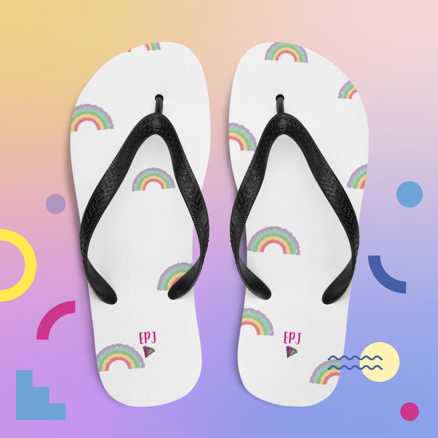 Chanclas rainbow