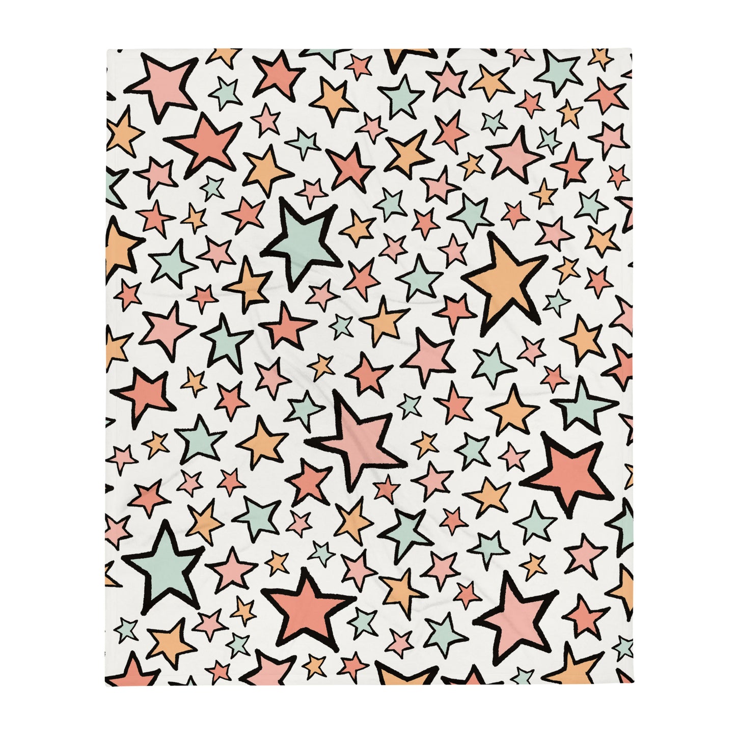 Manta estrellas colores