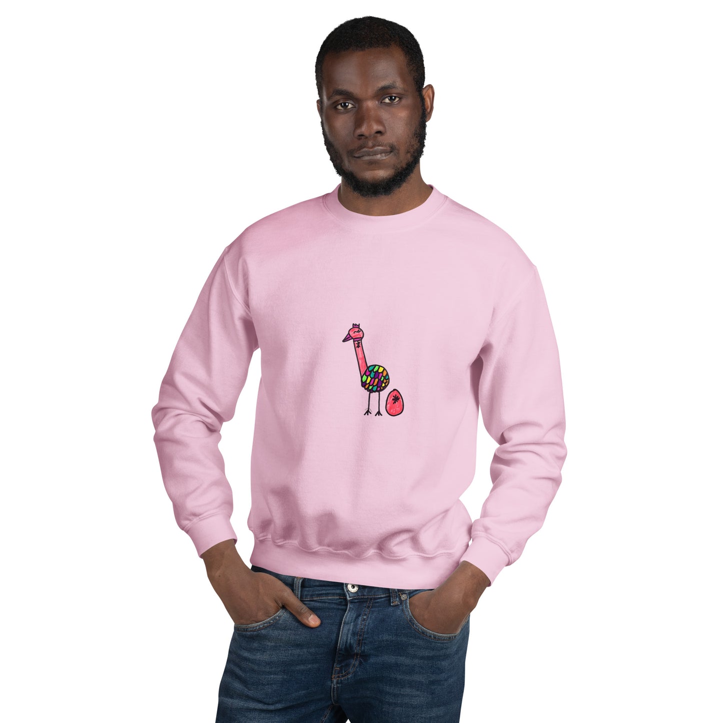 Sudadera unisex avestruz