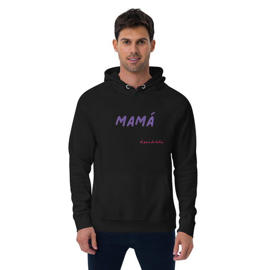 Sudadera con capucha eco unisex MAMÁ