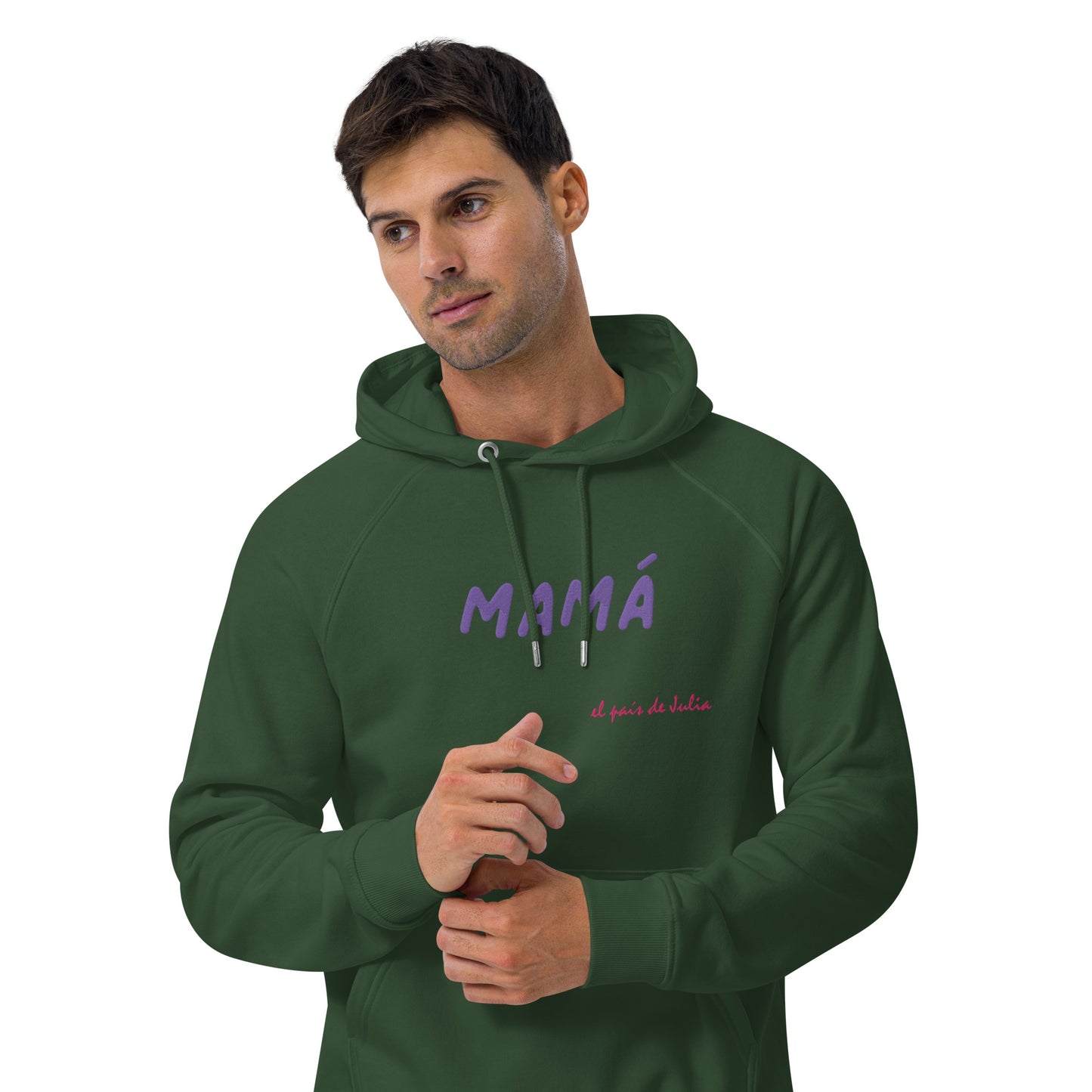 Sudadera con capucha eco unisex MAMÁ