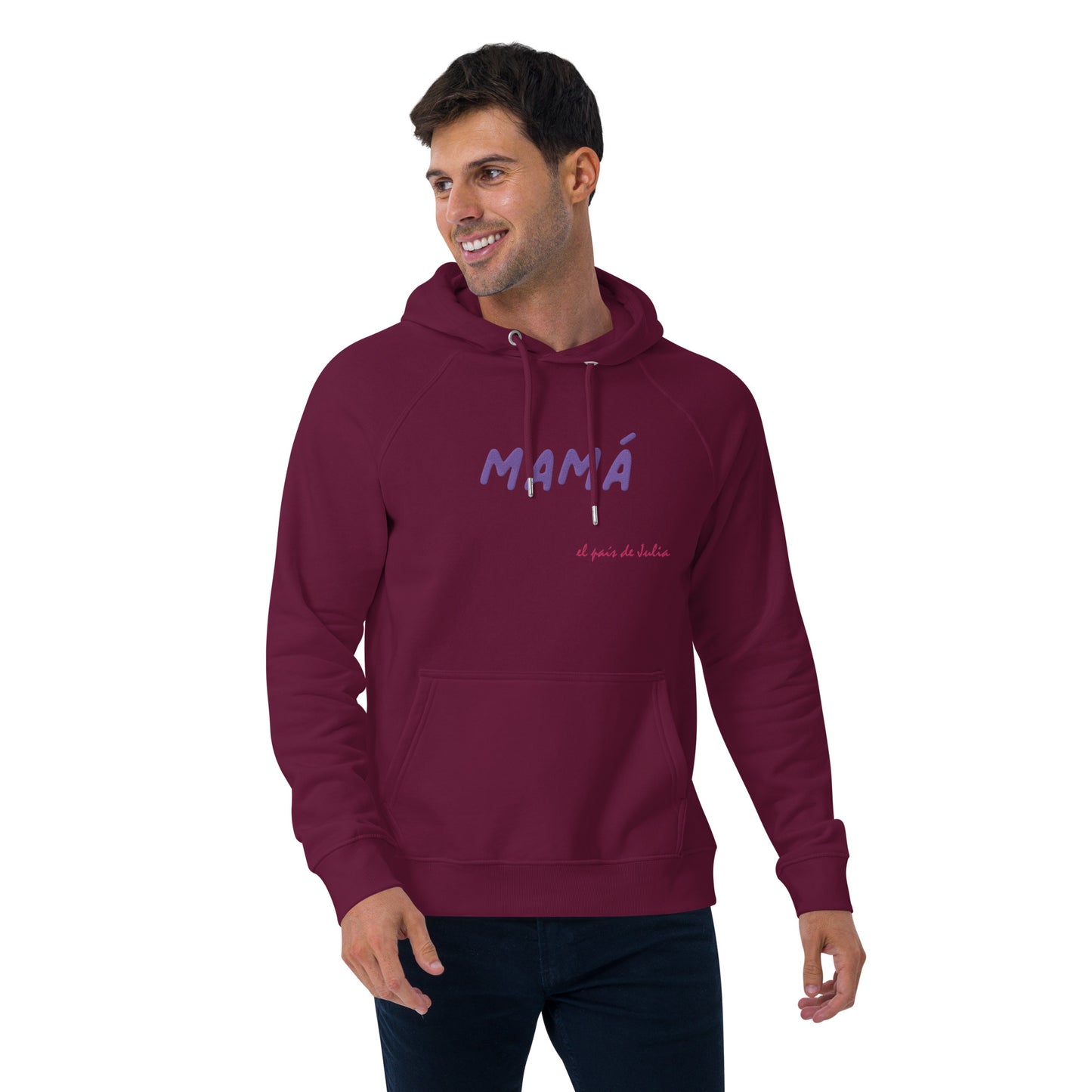 Sudadera con capucha eco unisex MAMÁ