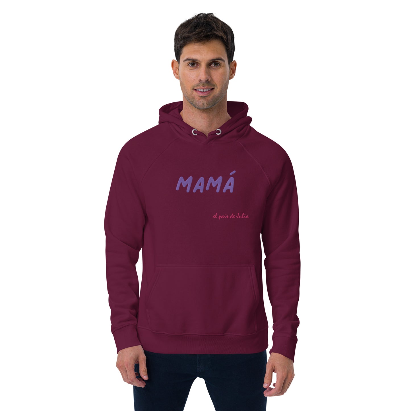 Sudadera con capucha eco unisex MAMÁ