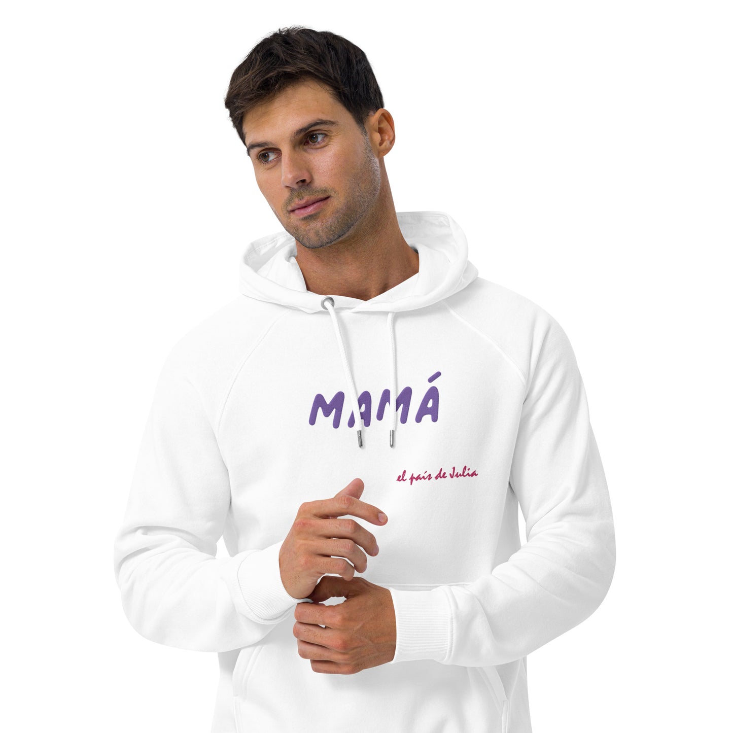 Sudadera con capucha eco unisex MAMÁ