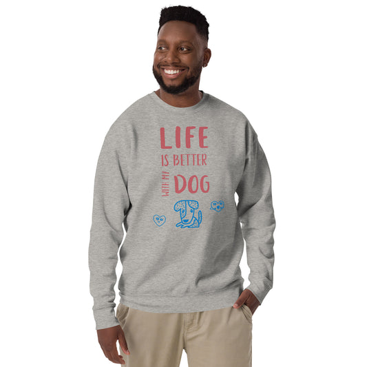 Sudadera gruesa unisex my dog