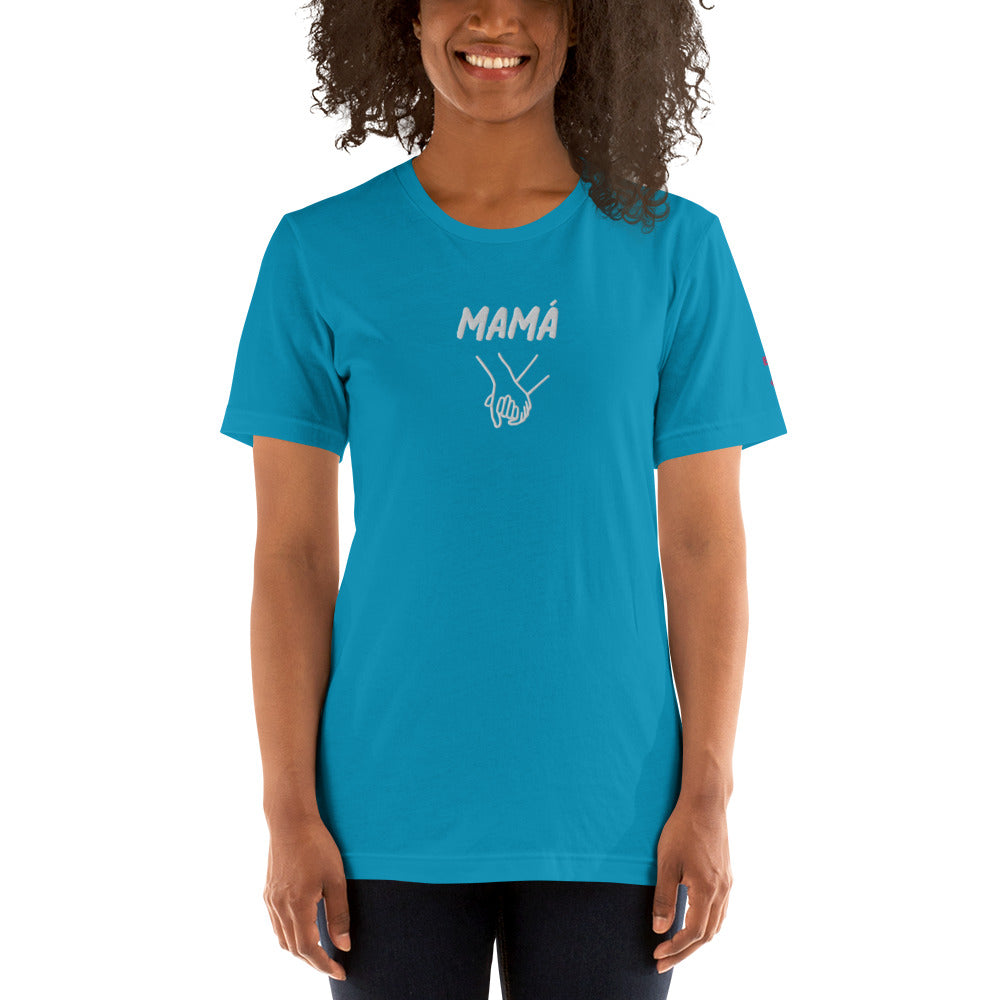 Camiseta de manga corta unisex MAMÁ