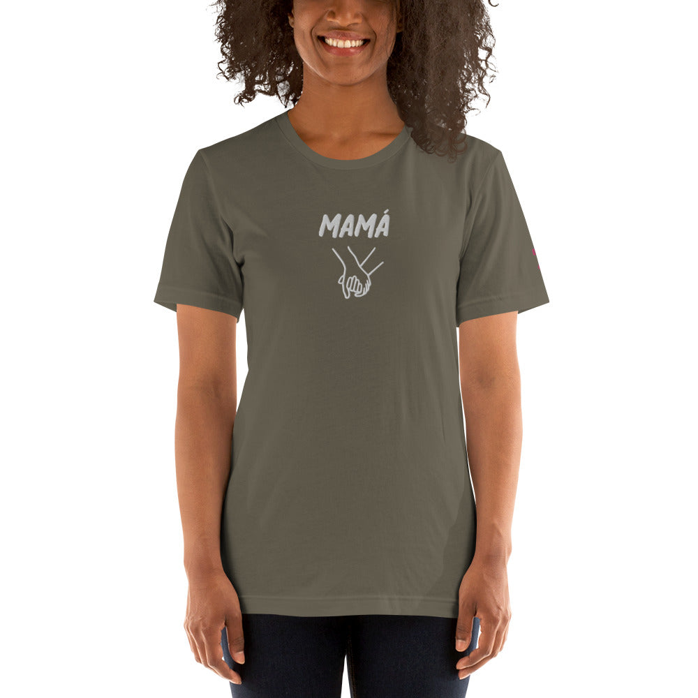 Camiseta de manga corta unisex MAMÁ