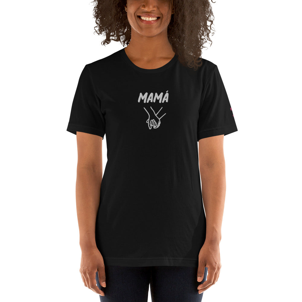 Camiseta de manga corta unisex MAMÁ