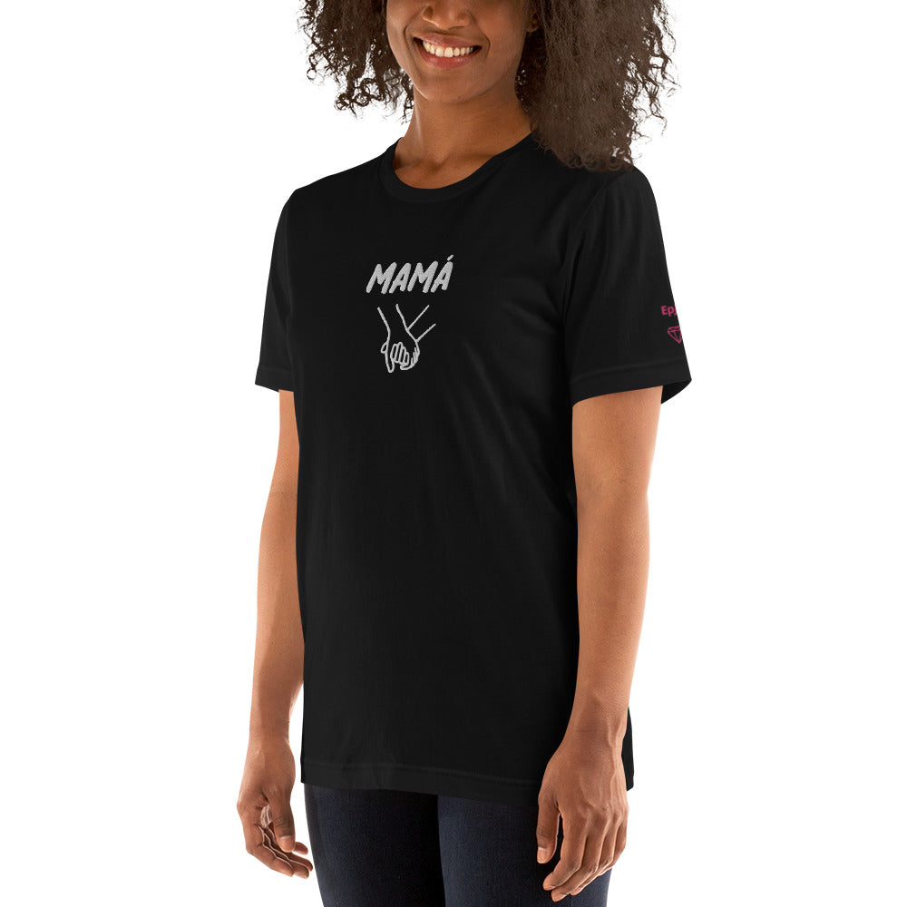 Camiseta de manga corta unisex MAMÁ