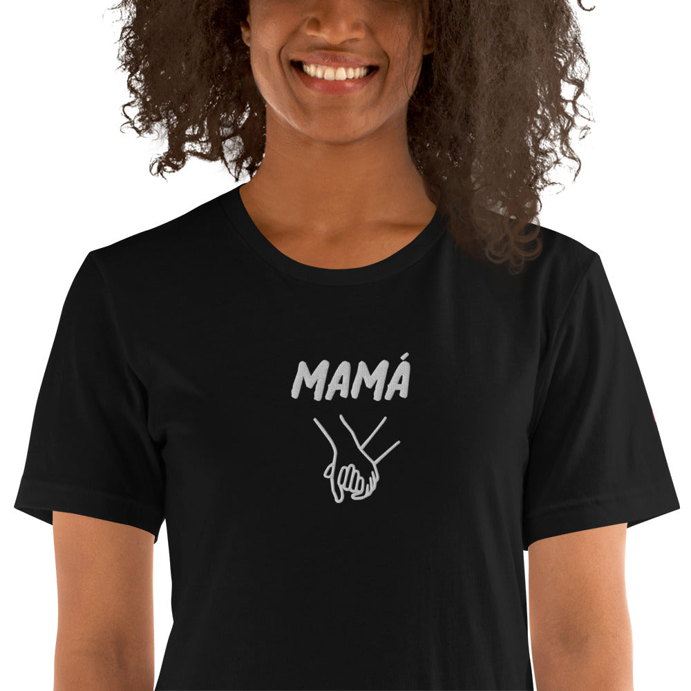 Camiseta de manga corta unisex MAMÁ