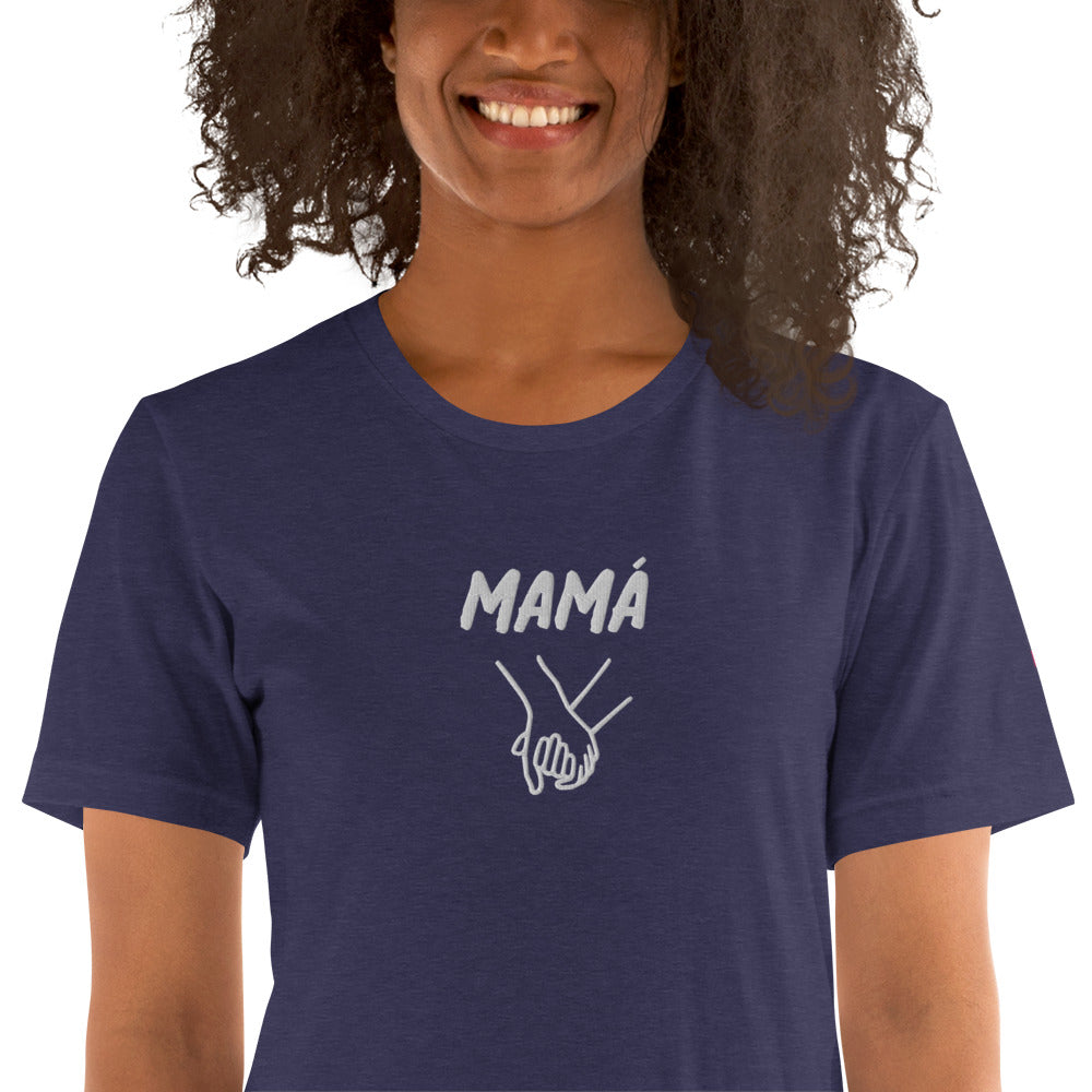 Camiseta de manga corta unisex MAMÁ