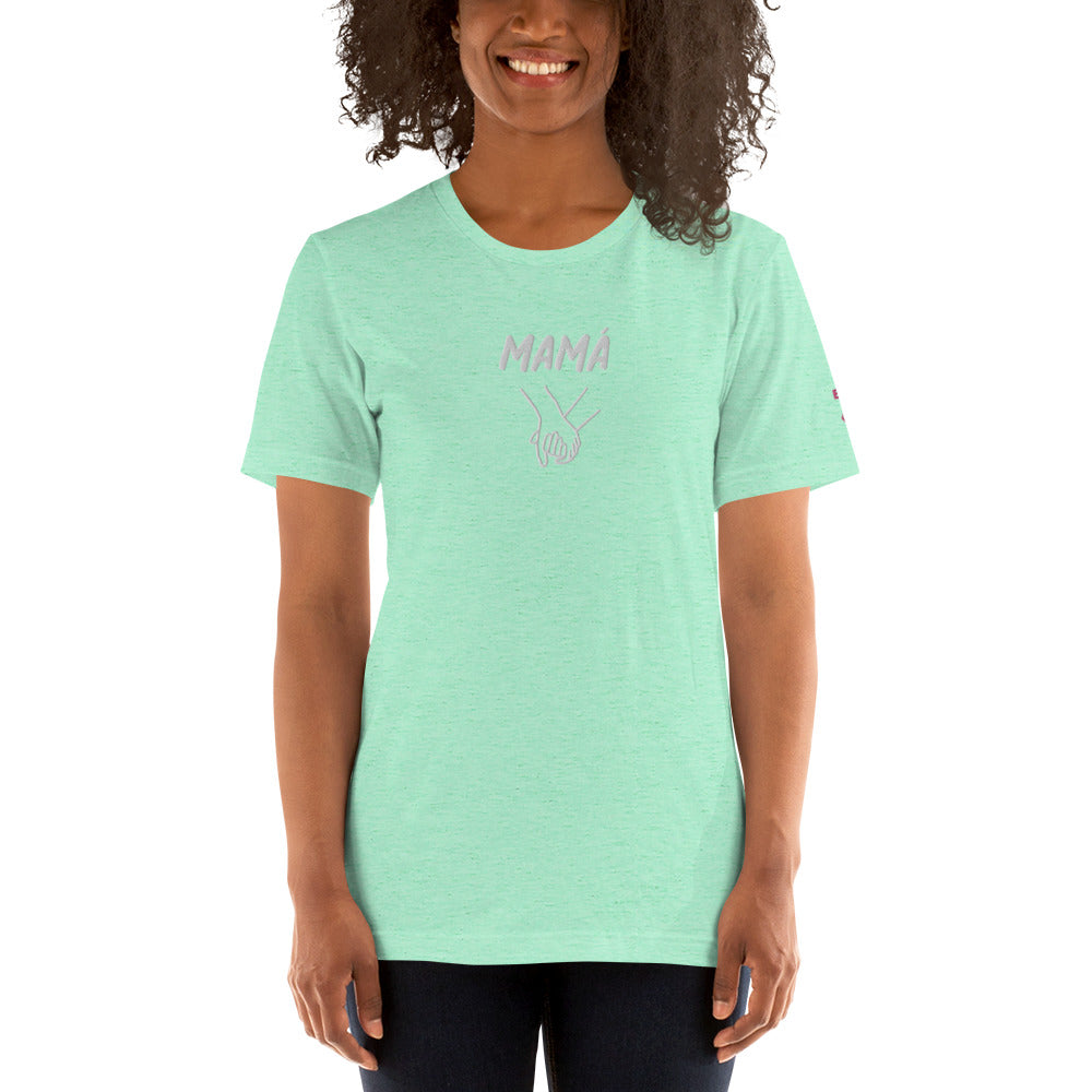 Camiseta de manga corta unisex MAMÁ