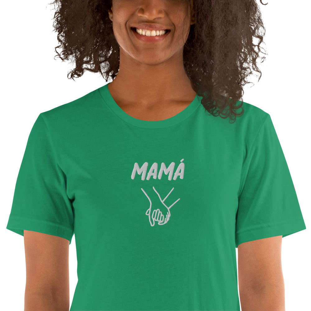 Camiseta de manga corta unisex MAMÁ