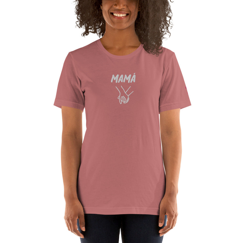 Camiseta de manga corta unisex MAMÁ